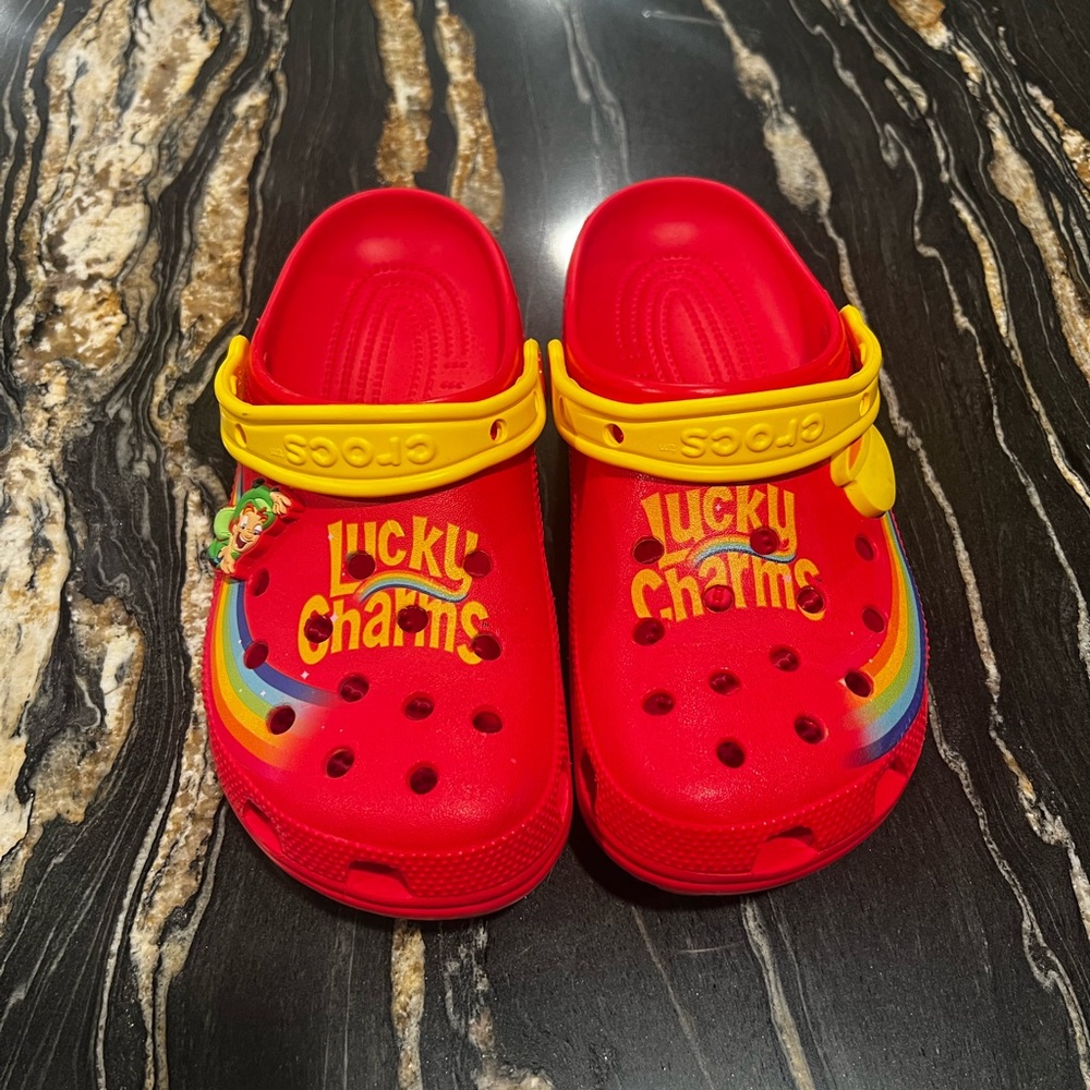 *Limited Edition* Lucky Charm Crocs.
